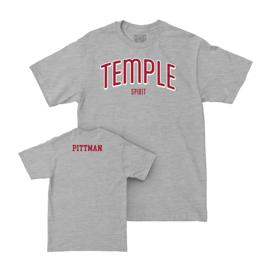 Temple Spirit Sport Grey Arch Tee  - Nasir Pittman
