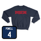 Duquesne Football Navy Duquesne Crew - DJ Powell