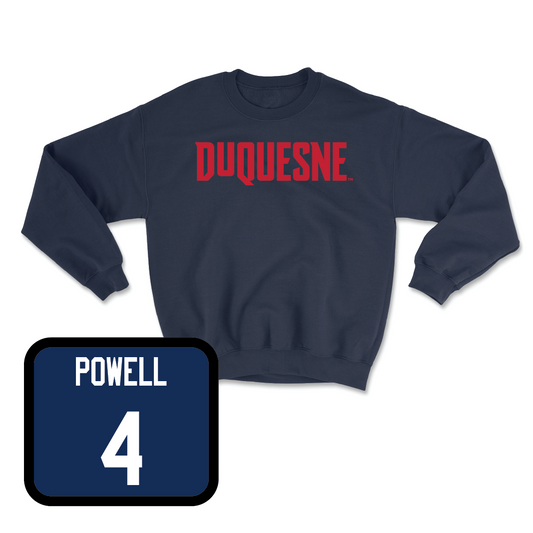Duquesne Football Navy Duquesne Crew - DJ Powell