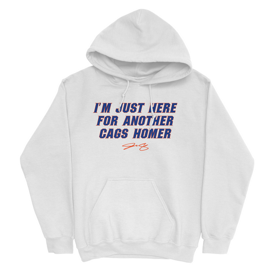 EXCLUSIVE RELEASE: Cags Homer White Hoodie