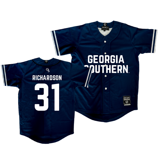 Georgia Southern Softball Navy Jersey  - Kyleigh Richardson