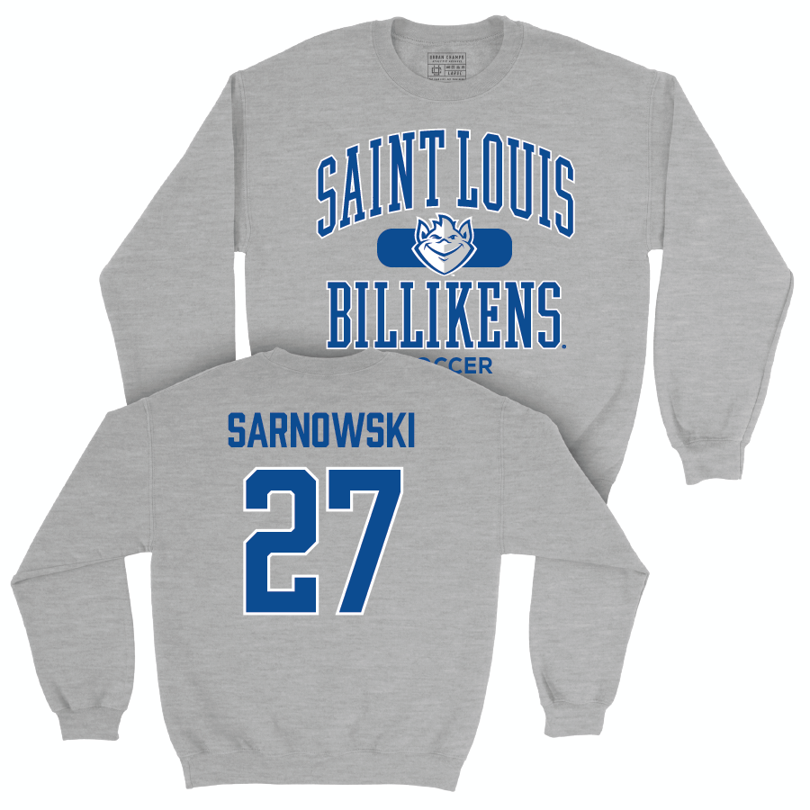 Saint Louis Women's Soccer Sport Grey Classic Crew  - Sarah Sarnowski