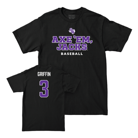 SFA Baseball Black Axe 'Em Tee - Colton Griffin Youth Small