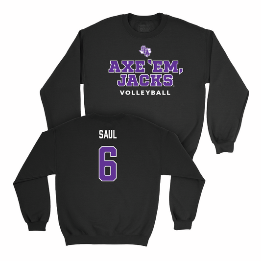 SFA Women's Volleyball Black Axe 'Em Crew - Cambry Saul Youth Small