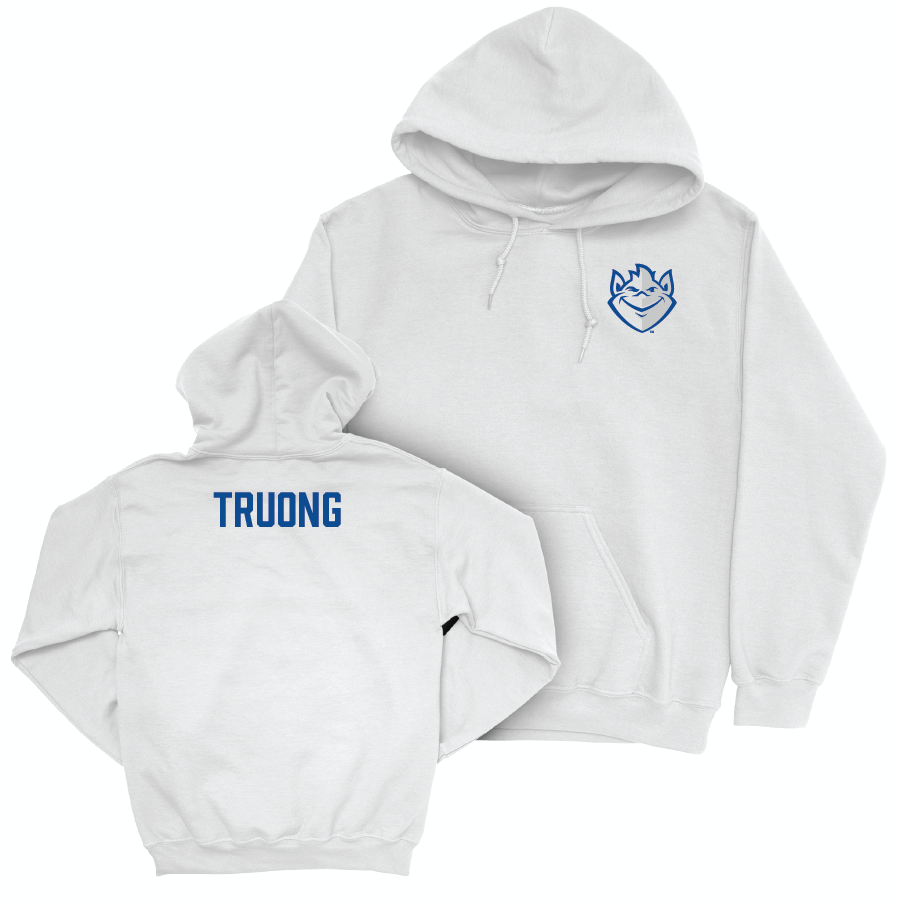 St. Louis Cheerleading White Logo Hoodie - Brandon Truong Small