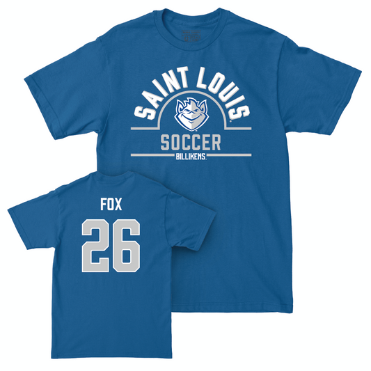 St. Louis Women's Soccer Royal Arch Tee - Emily Fox Small