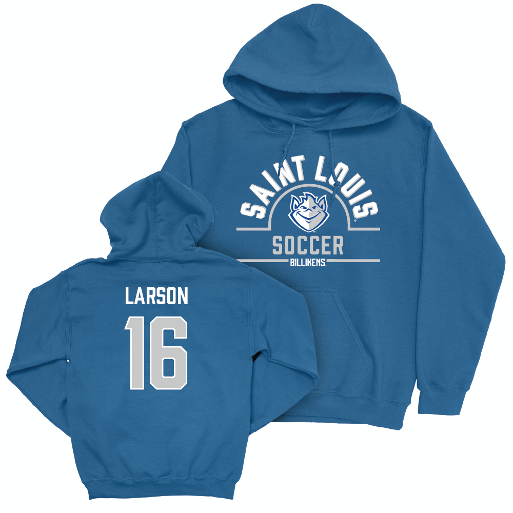 St. Louis Women's Soccer Royal Arch Hoodie - Hannah Larson Small