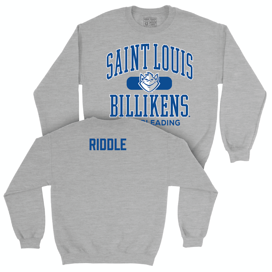 St. Louis Cheerleading Sport Grey Classic Crew - Hevyn Riddle Small