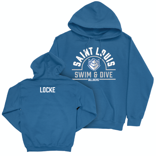 St. Louis Men's Swim & Dive Royal Arch Hoodie - Jack Locke Small