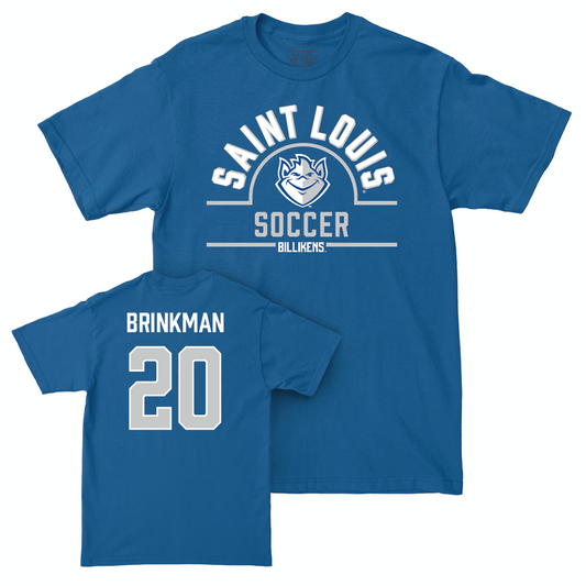 St. Louis Women's Soccer Royal Arch Tee - Katelyn Brinkman Small