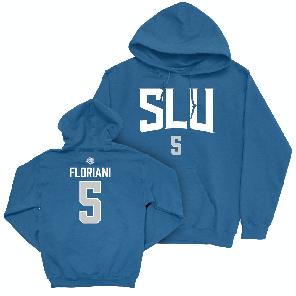 St. Louis Men's Soccer Royal Sideline Hoodie - Max Floriani Small