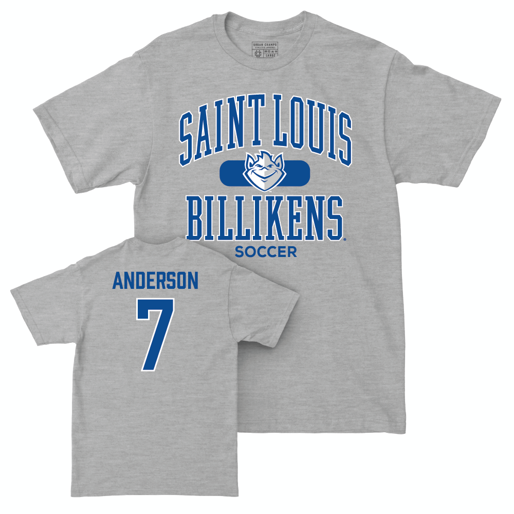 St. Louis Men's Soccer Sport Grey Classic Tee - Seth Anderson Small
