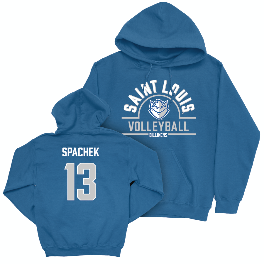 Saint Louis Women's Volleyball Royal Arch Hoodie  - Ava Spachek