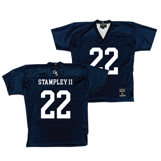 Georgia Southern Football Navy Jersey  - Marc Stampley ll