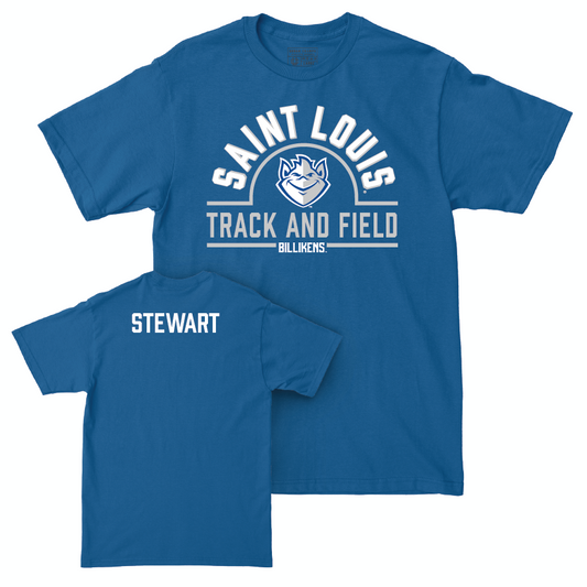 Saint Louis Men's Track & Field Royal Arch Tee  - Malik Stewart