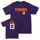 Clemson Softball Purple Tigers Tee  - Abi Stuart