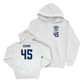 BYU Baseball White Logo Hoodie  - Ryker Schow