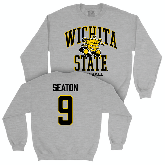 Wichita State Softball Sport Grey Classic Crew  - Mila Seaton