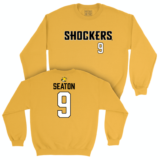 Wichita State Softball Gold Shockers Crew  - Mila Seaton