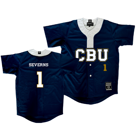 CBU Softball Navy Jersey  - Matti Severns