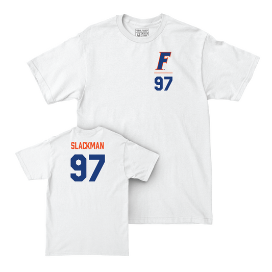 Florida Football White Logo Comfort Colors Tee  - Joey Slackman