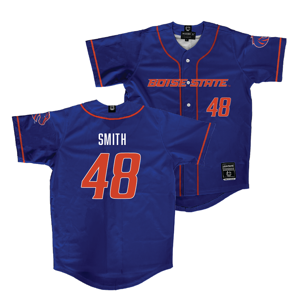 Boise State Softball Blue Jersey - Savannah Smith | #48