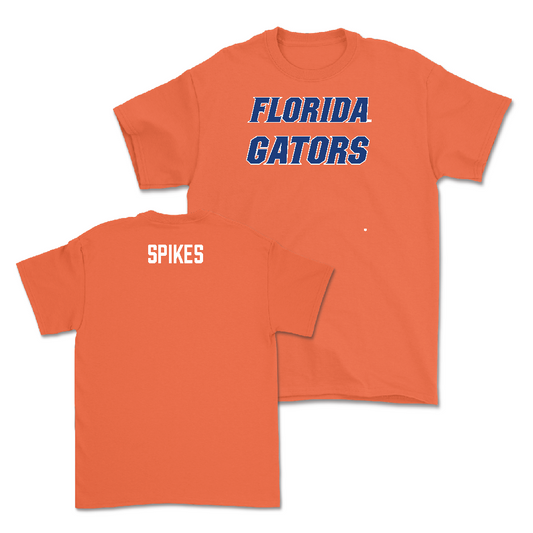 Florida Men's Track & Field Sideline Orange Tee - Nicholas Spikes