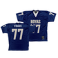 Georgetown Football Navy Jersey - Nathan Staggs