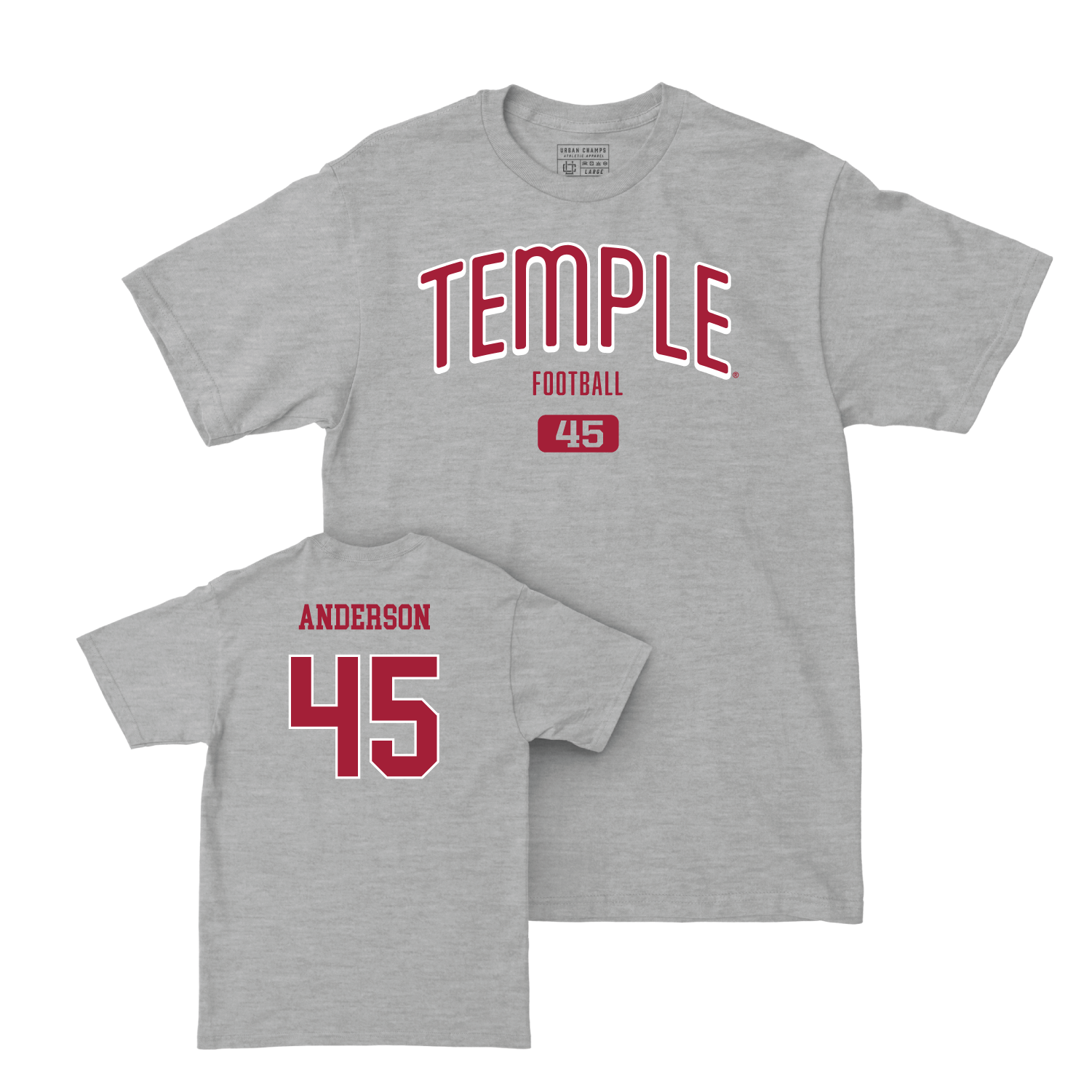 Football Sport Grey Arch Tee - Aaron Anderson Youth Small