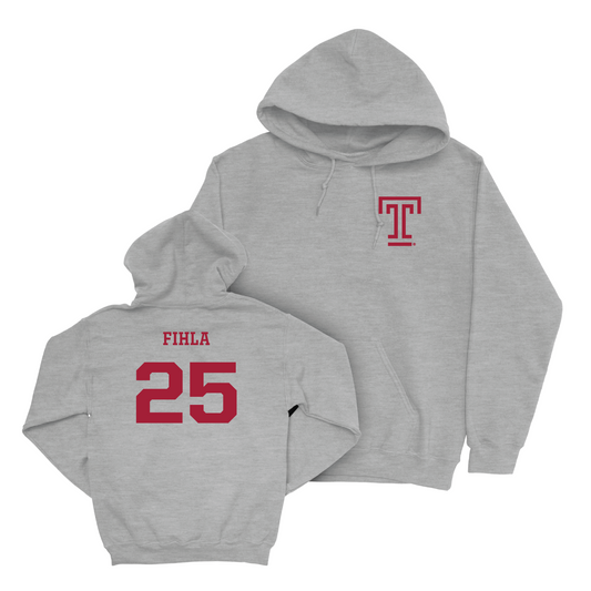Men's Basketball Sport Grey Logo Hoodie - Andile Fihla Youth Small