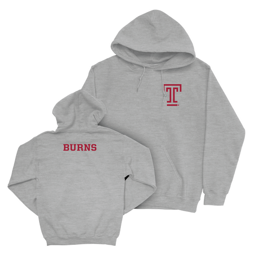 Women's Rowing Sport Grey Logo Hoodie - Cassidy Burns Youth Small