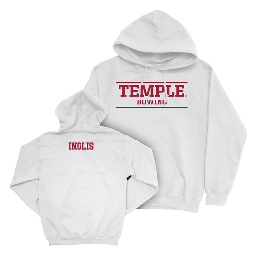 Women's Rowing White Classic Hoodie - Emma Inglis Youth Small