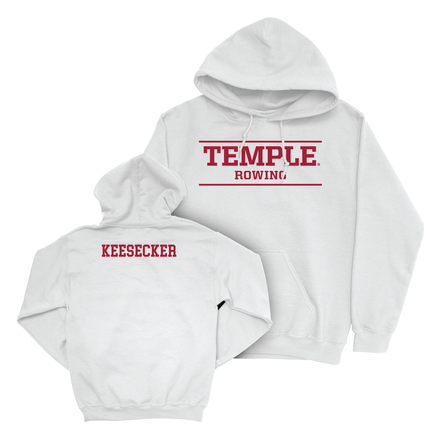 Women's Rowing White Classic Hoodie - Eve Keesecker Youth Small