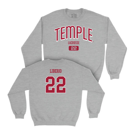 Women's Lacrosse Sport Grey Arch Crew - Emily Liberio Youth Small
