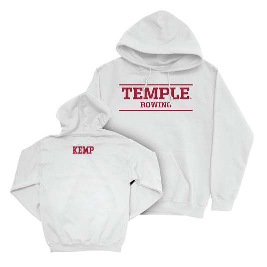 Women's Rowing White Classic Hoodie - Marti Kemp Youth Small