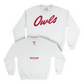 Men's Golf White Script Crew - Michael Walsh Youth Small