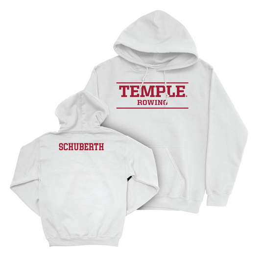 Women's Rowing White Classic Hoodie - Samantha Schuberth Youth Small