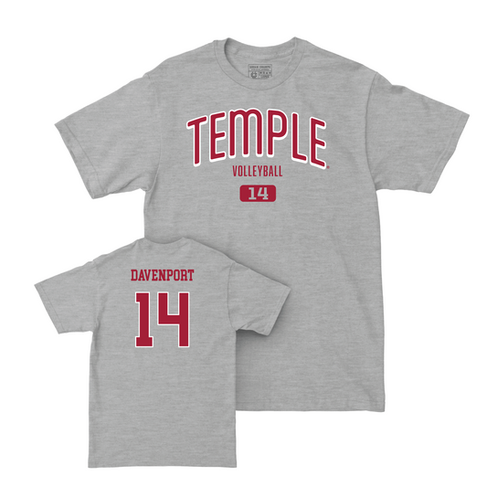 Women's Volleyball Sport Grey Arch Tee - Taylor Davenport Youth Small
