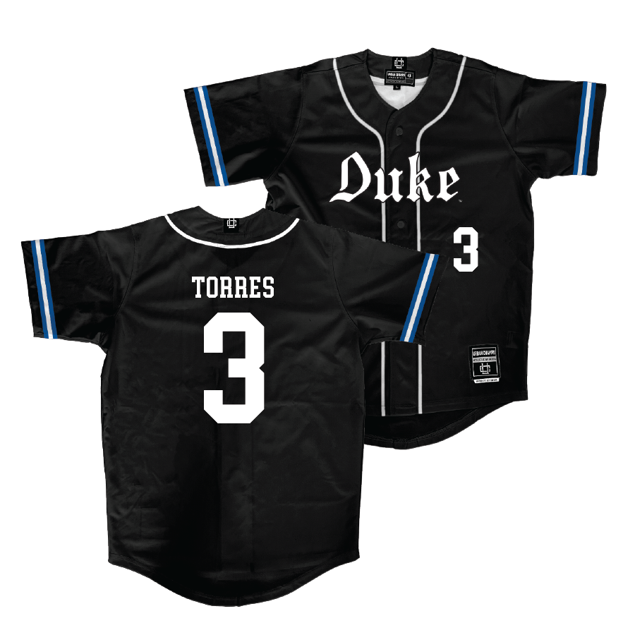 Duke Softball Black Jersey - Kelly Torres | #3