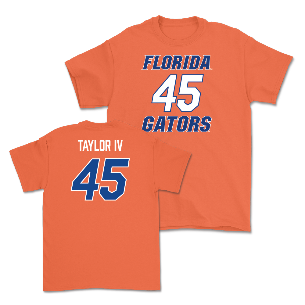 Florida Football Sideline Orange Tee - Clifford Taylor IV