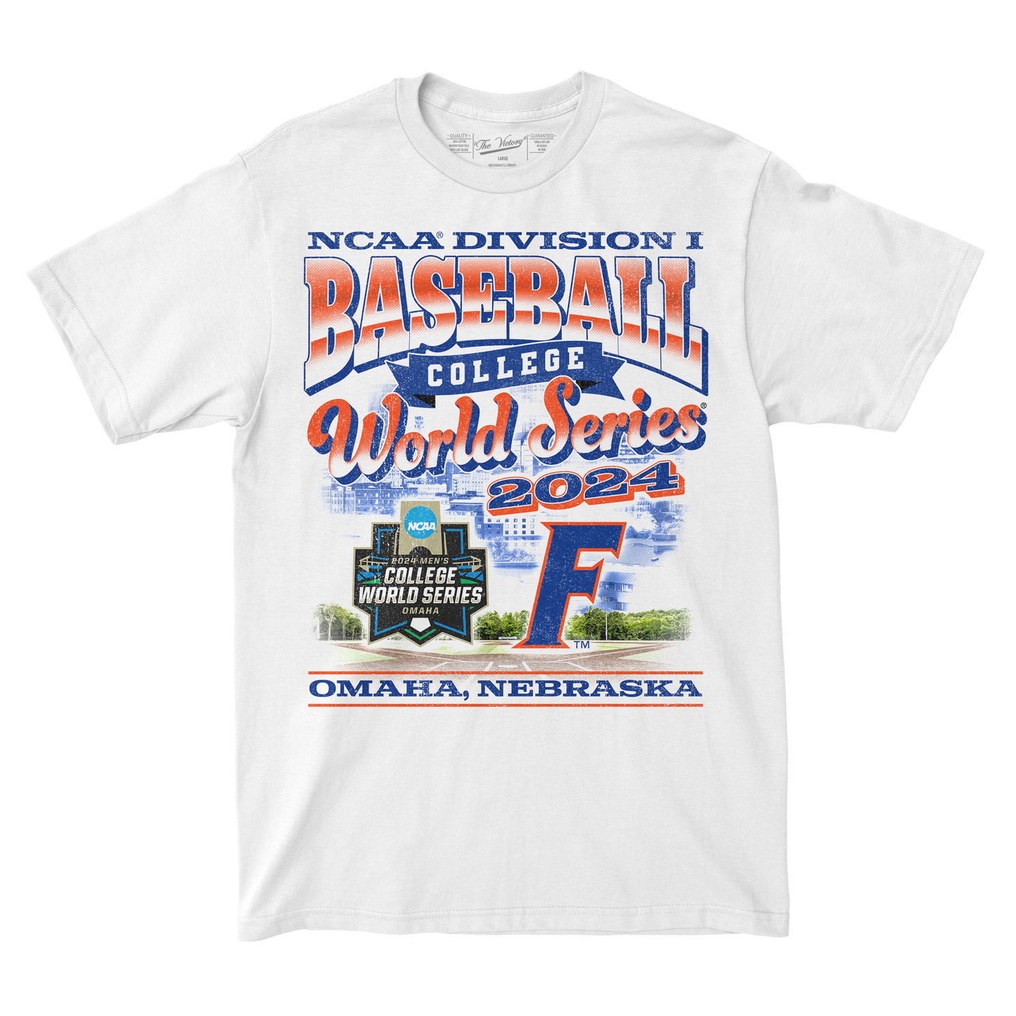 Florida Baseball 2024 Baseball College World Series Streetwear T-shirt by Retro Brand