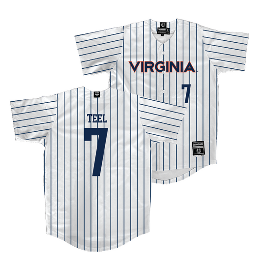 Virginia Baseball White Jersey  - Aidan Teel