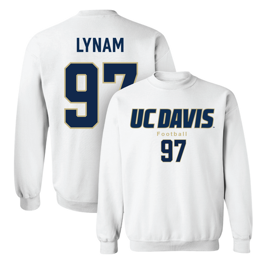 White Football Classic Crew 2 Youth Small / Clayton Lynam | #97