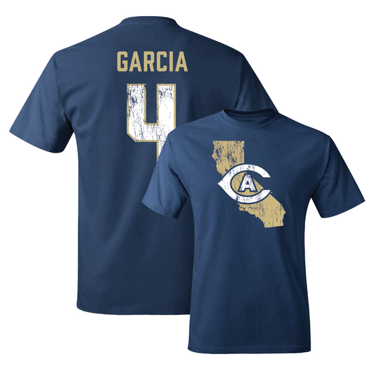 Navy Women's Soccer State Tee Youth Small / Kylie Garcia | #4
