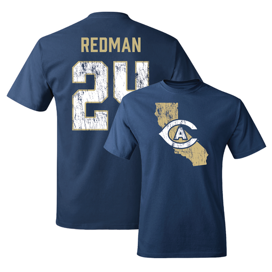 Navy Field Hockey State Tee Youth Small / Karly Redman | #24
