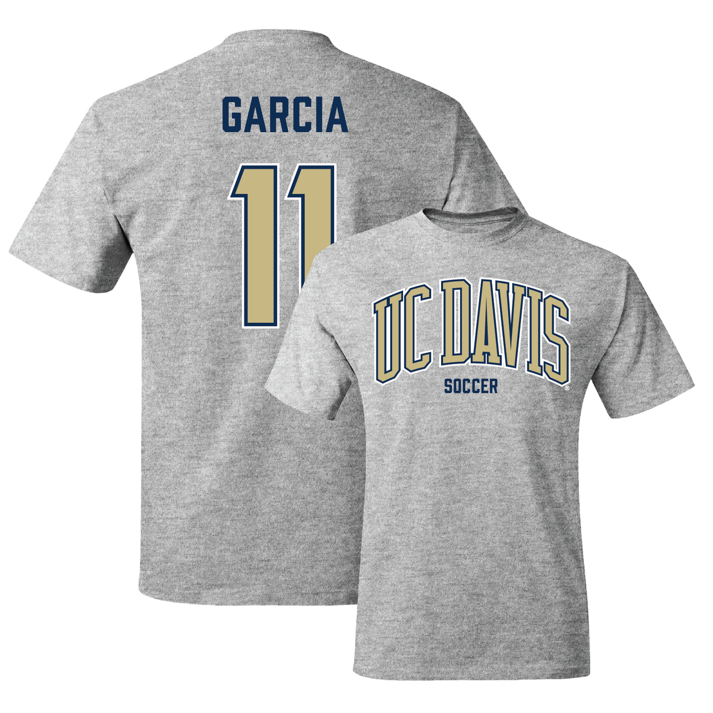 Sport Grey Men's Soccer Arch Tee Youth Small / Marcus Garcia | #11