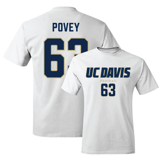 White Football Classic Comfort Colors Tee 4 Youth Small / Peter Povey | #63
