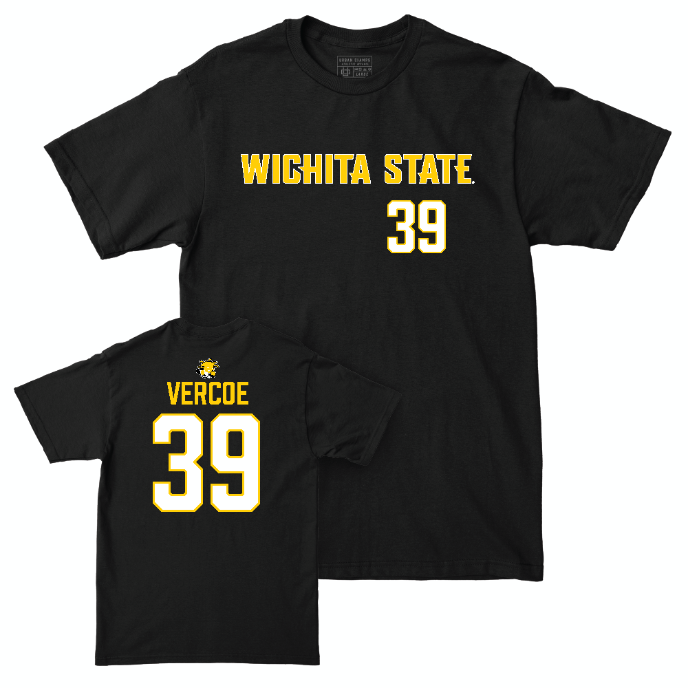 Wichita State Baseball Black Sideline Tee  - Colton Vercoe