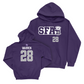 SFA Baseball Purple Sideline Hoodie   - Zerick Warren