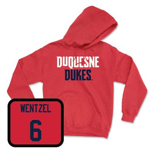 Duquesne Women's Lacrosse Red Dukes Hoodie  - Avery Wentzel